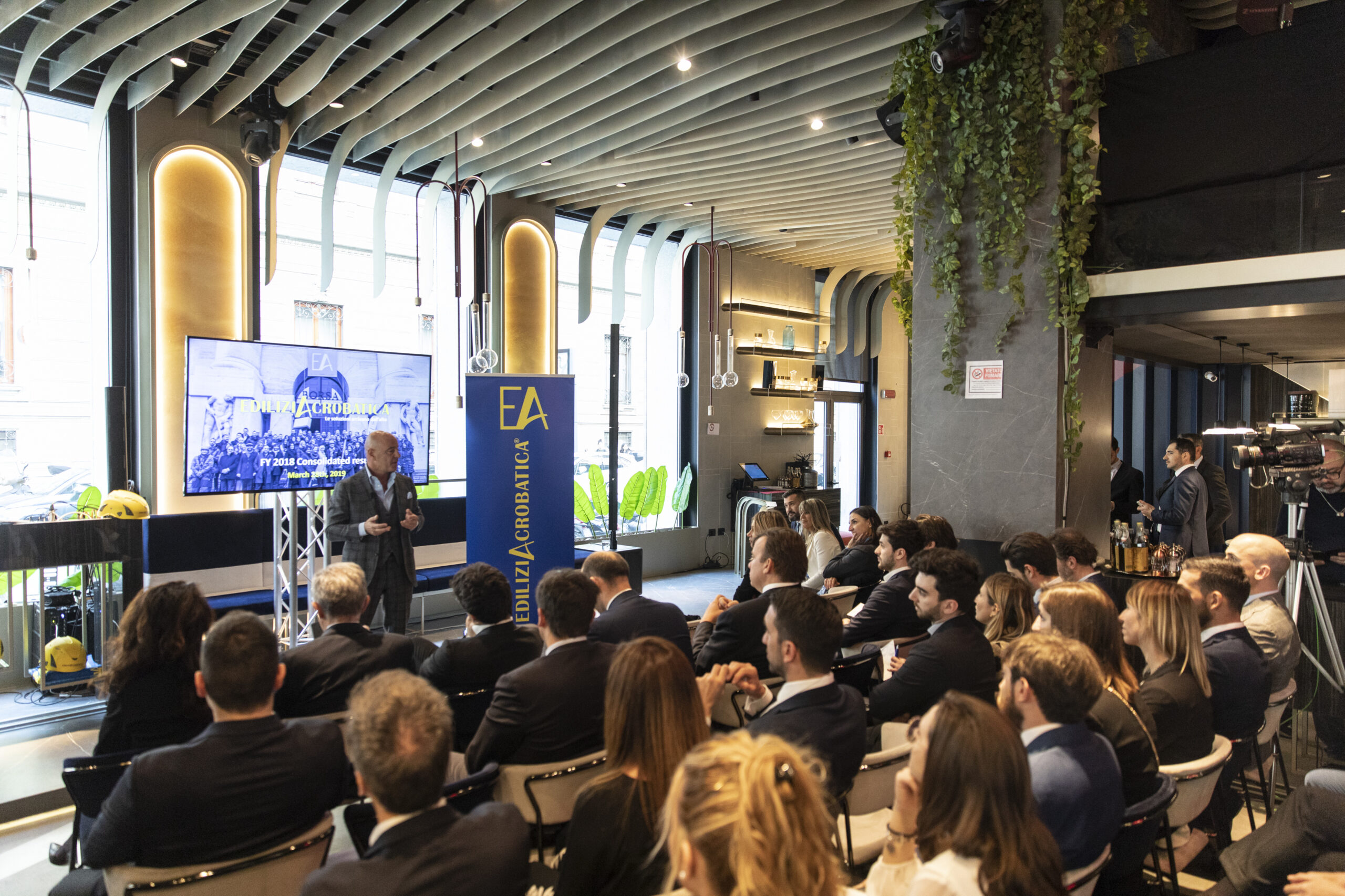 L’evento di presentazione del bilancio di esercizio 2018