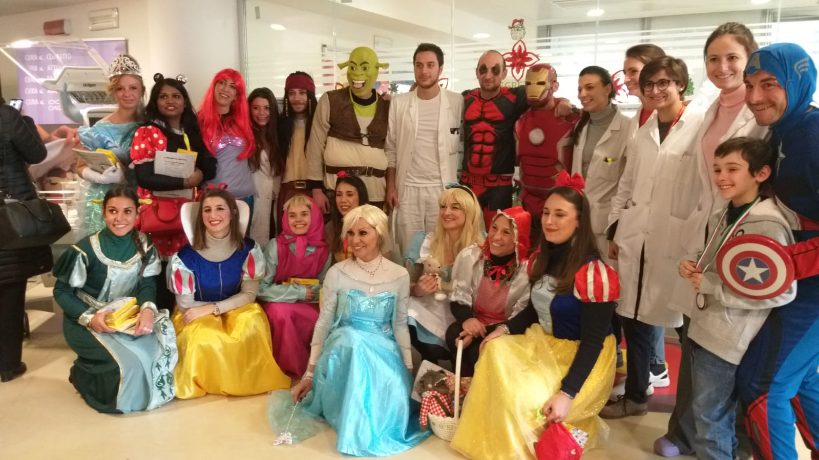 Supereroi Acrobatici all’Ospedale Pediatrico Gaslini