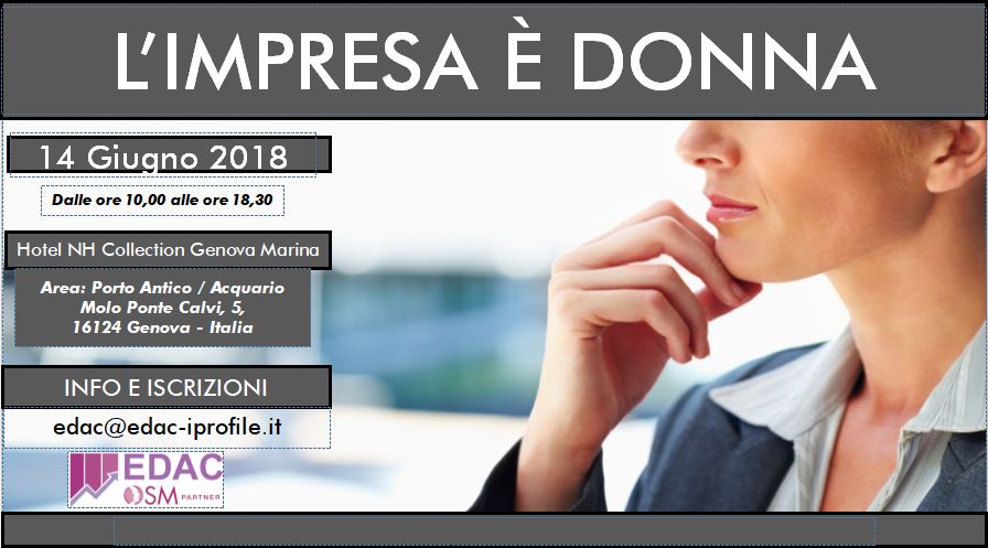 L’impresa è donna – Giornata Formativa