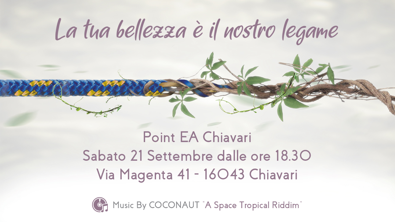 EVENTO ESCLUSIVO EA-AGENOV CHIAVARI  PILLOLE DI BELLEZZA ED APERITIVO BRASILIANO Sabato 21 Settembre 2019