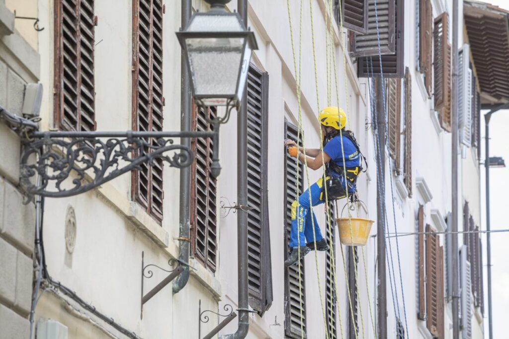 lavori in quota EdiliziAcrobatica